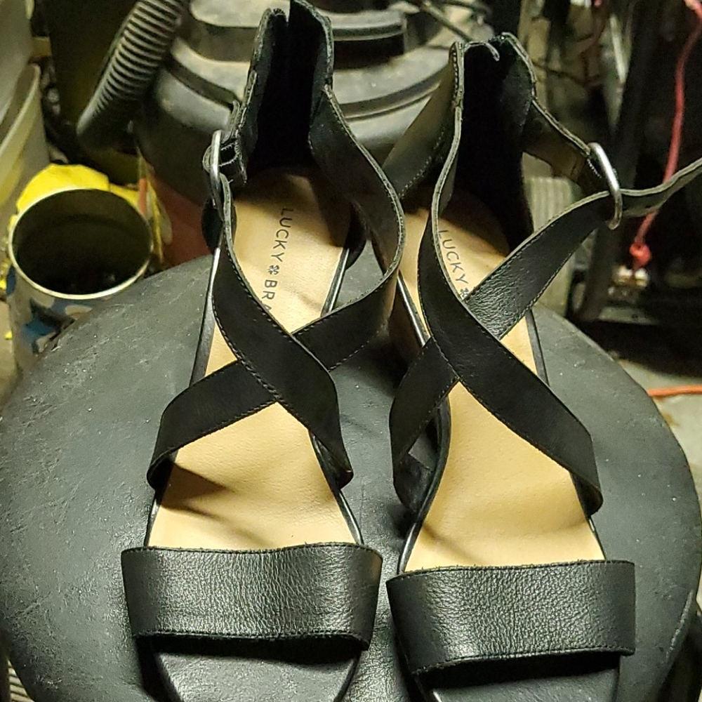 Lucky brand wedge sandals